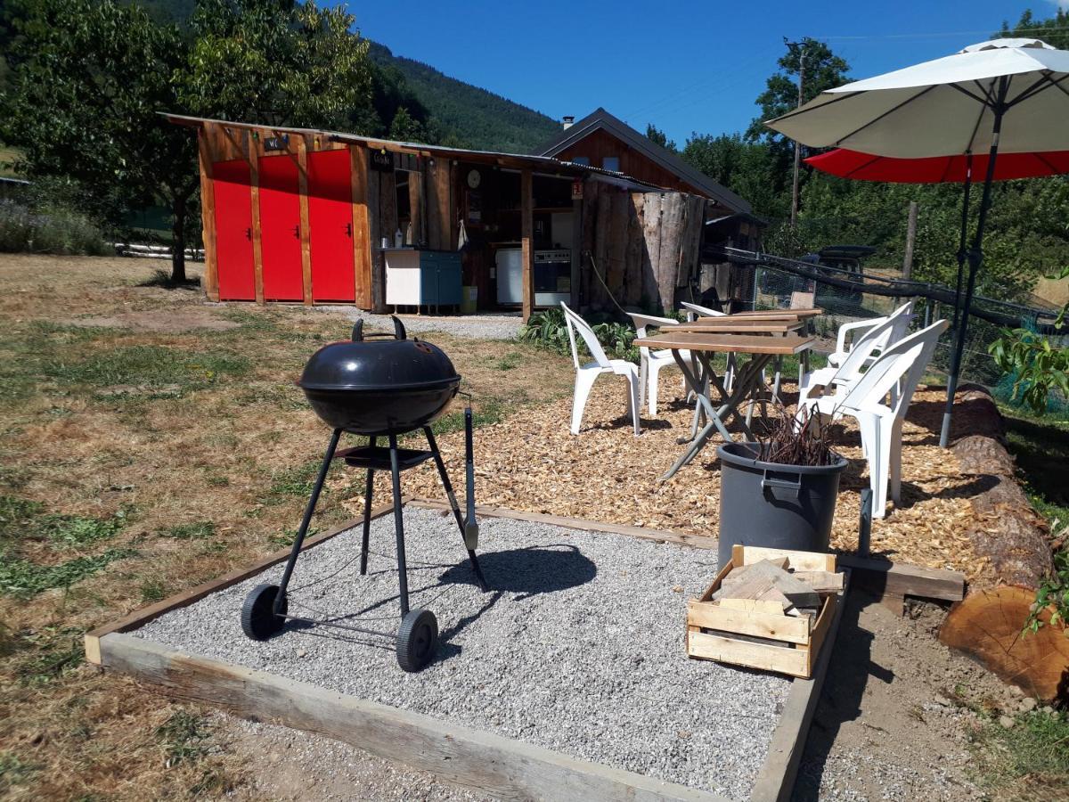 Maurienne Outdoor - Nuit Insolite En Yourte En Savoie Saint-Georges-Des-Hurtieres Exterior photo